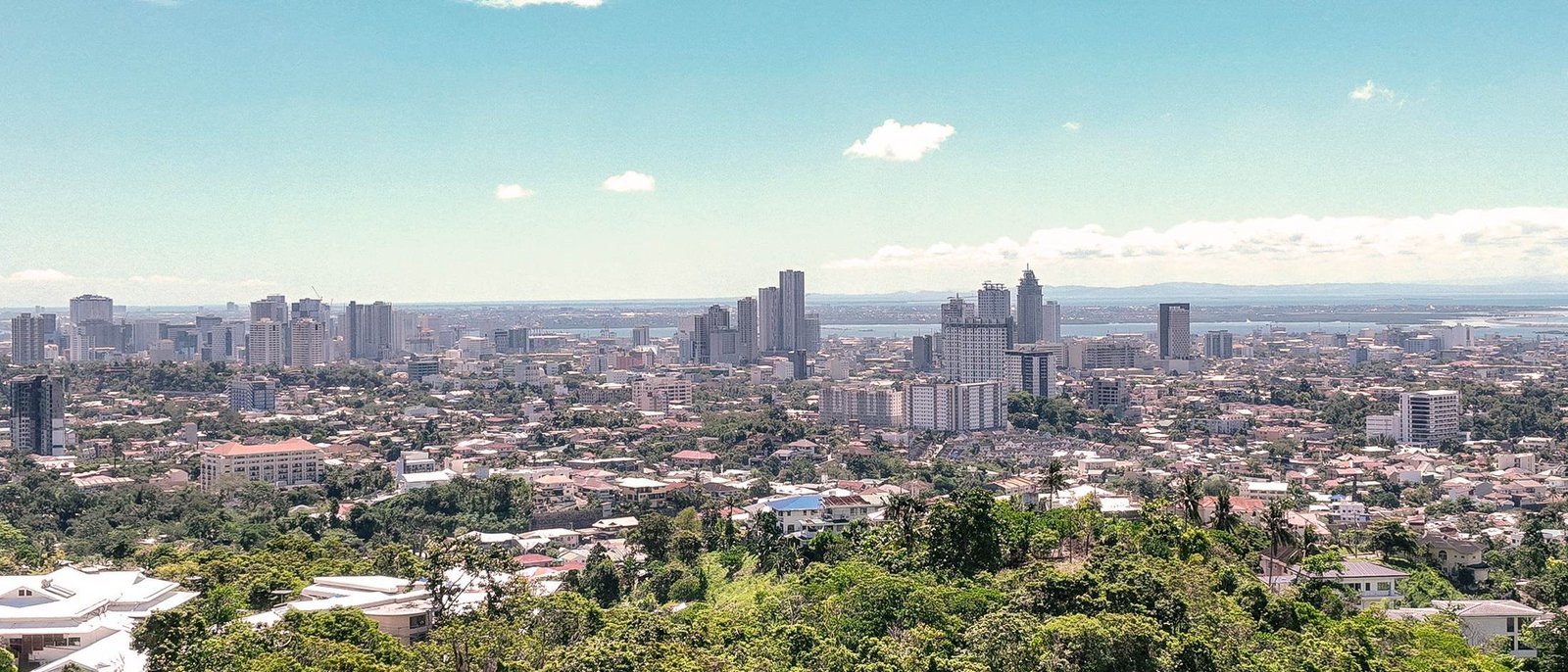 View from the 9th – 16th floor villas